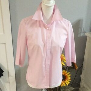 Izod pink button down Shirt. Size small